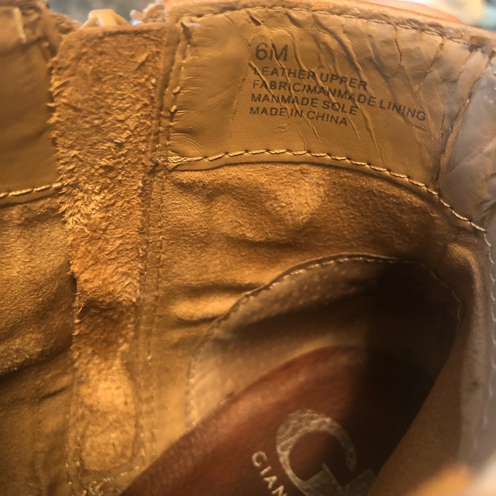 Gianni Bini Camel Buckle Booties - Picture 5 of 5